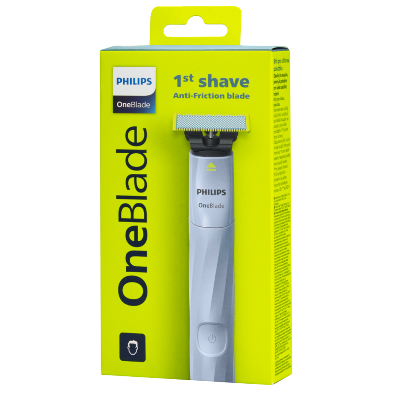 GOLARKA PHILIPS ONEBLADE FIRST SHAVE QP1324/20 TRYMER + ETUI