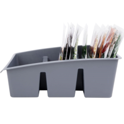 Organizer na torebki z przyprawami (szary)