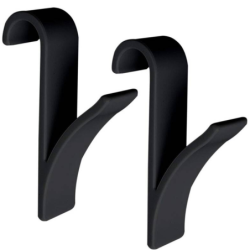 Wieszak na kaloryfer 2szt (czarny)