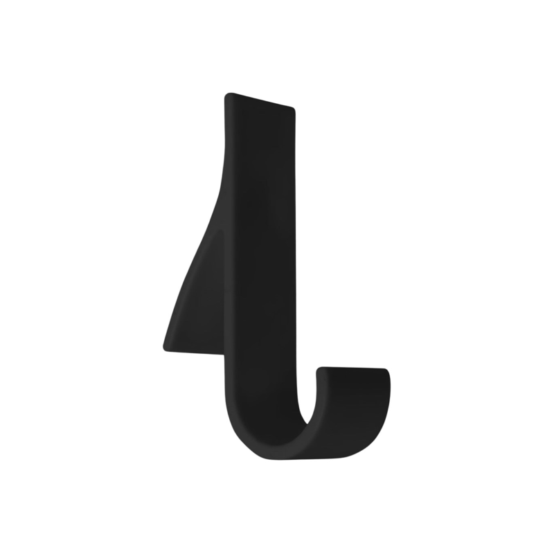 Wieszak na kaloryfer 2szt (czarny)