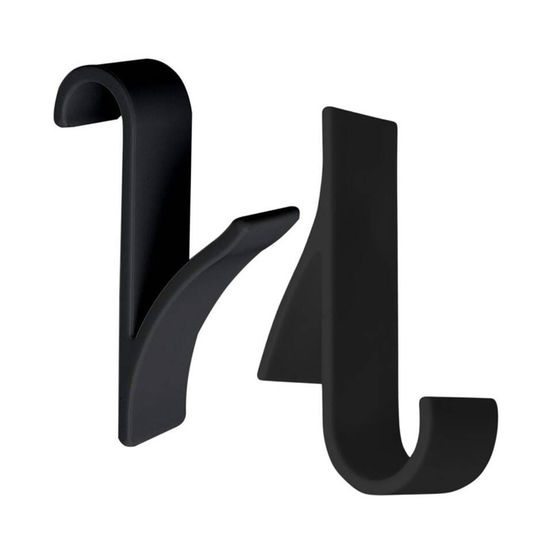 Wieszak na kaloryfer 2szt (czarny)