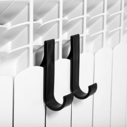 Wieszak na kaloryfer 2szt (czarny)