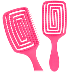 Szczotka do włosów różowa typ 2