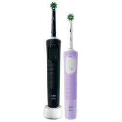 Oral-B Vitality Pro D103 Duo Black/Lilac Violet + 8 zam. precision