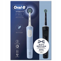 Oral-B Vitality Pro D103 Duo Black / Blue + 4 zam. precision
