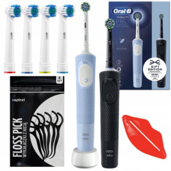Oral-B Vitality Pro D103 Duo Black / Blue + 4 zam. precision