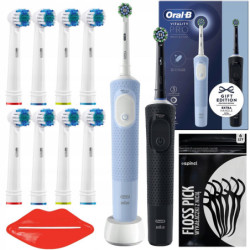 Oral-B Vitality Pro D103 Duo Black / Blue + 8 zam. precision