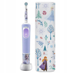 Szczoteczka Oral-B Vitality Pro D103 Frozen + etui + zam. Kids Color x8