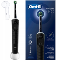 Oral-B Vitality Pro D103 Protect X Clean (Cross Action Black) + osłonka