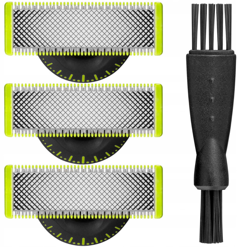 3x Ostrze Philips OneBlade 360 QP410/50 + pędzelek