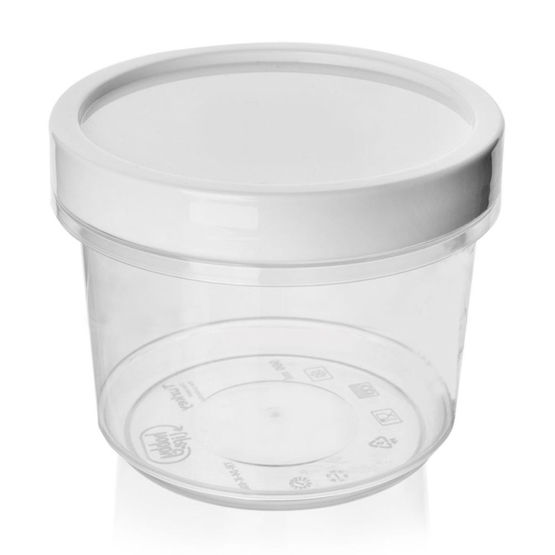 Pojemnik PP z uszczelką okrągły zakręcany 0,56L