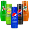 5x Syrop SodaStream Pepsi, Pepsi MAX, Mirinda, 7UP, Lipton Zielona Herbata