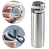 Kubek - termos Flip 600ml Srebrny