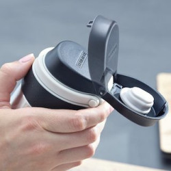 Kubek - termos Flip 600ml Srebrny