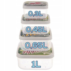 Pojemnik na żywność 4 el.