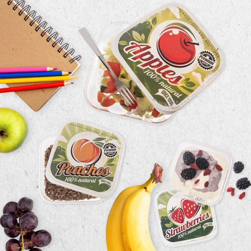 Pojemnik na żywność 4 el.