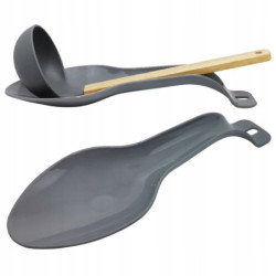 Podstawka pod łyżkę/chochlę (szara)