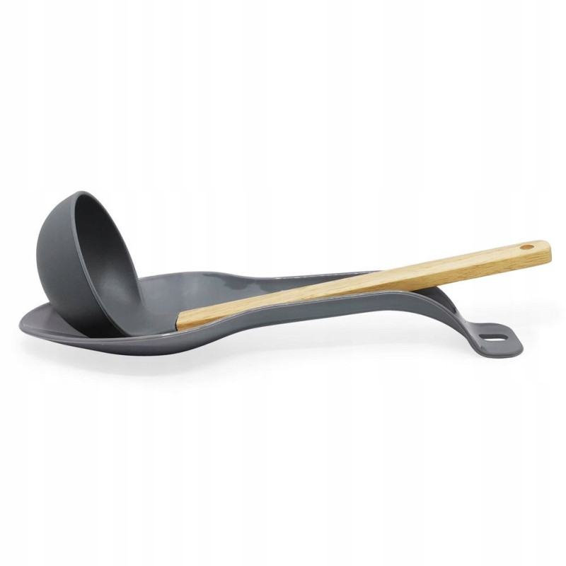 Podstawka pod łyżkę/chochlę (szara)