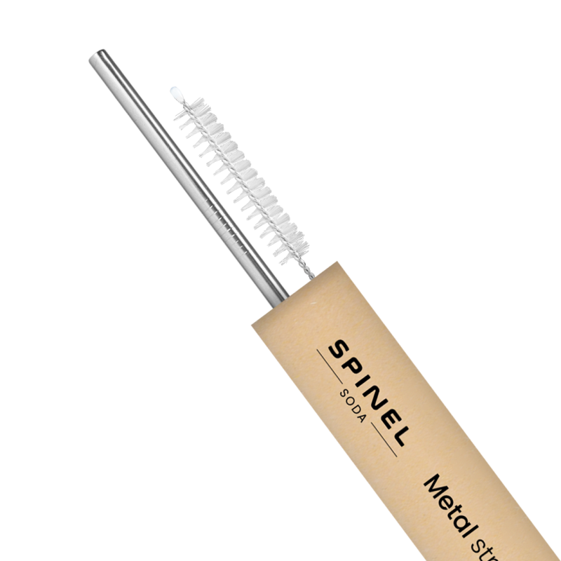 CO2 GAZ SPOŻYWCZY 425g zawór QuickConnect + Metalowa Słomka + czyścik
