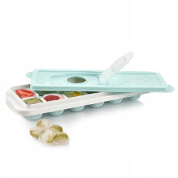 Forma na lód z pokrywką