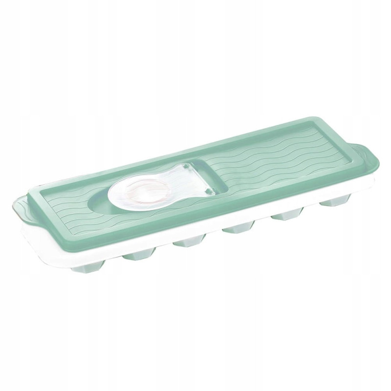 Forma na lód z pokrywką