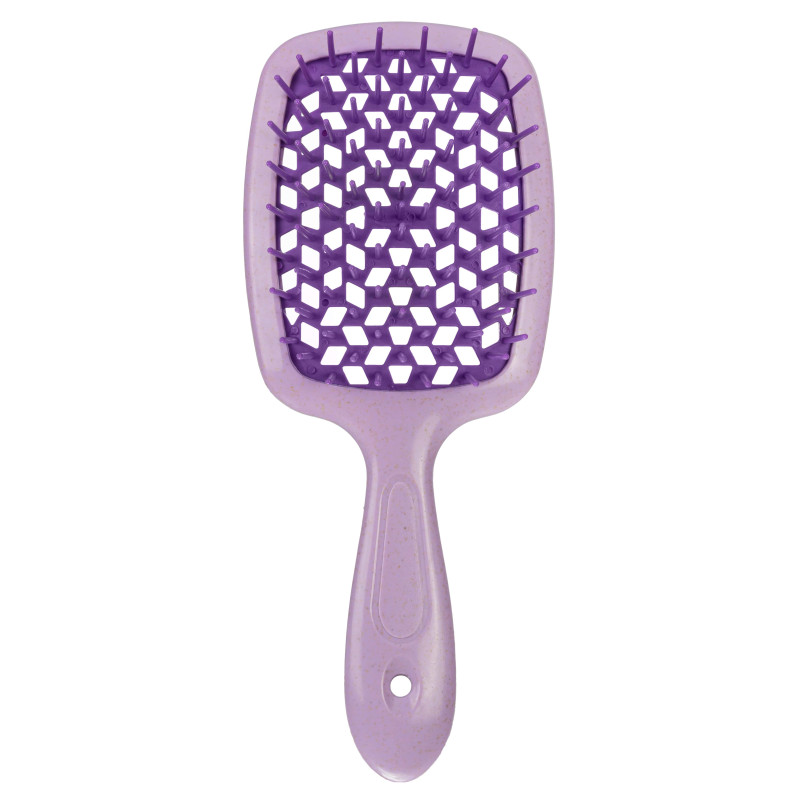 Szczotka do włosów kwadrat fioletowa