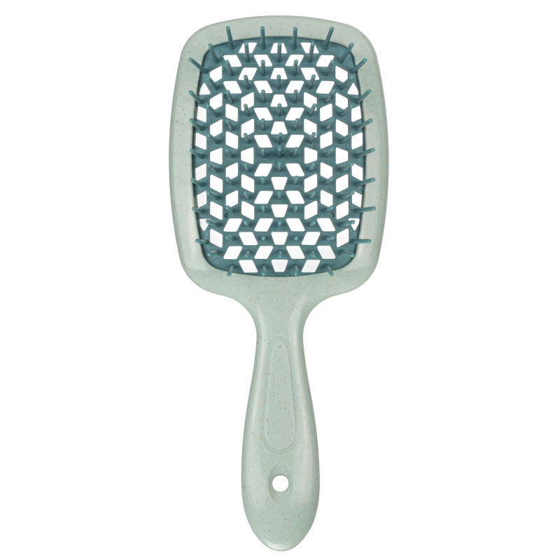 Szczotka do włosów kwadrat niebieska