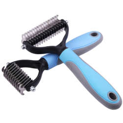 Zgrzebło dla psa + rękawica do czesania sierści