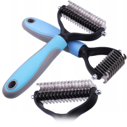 Zgrzebło dla psa + rękawica do czesania sierści