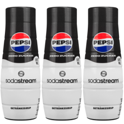 3x Syrop do SodaStream Pepsi Max Bez Cukru 440 ml
