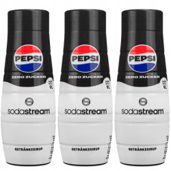 3x Syrop do SodaStream Pepsi Max Bez Cukru 440 ml