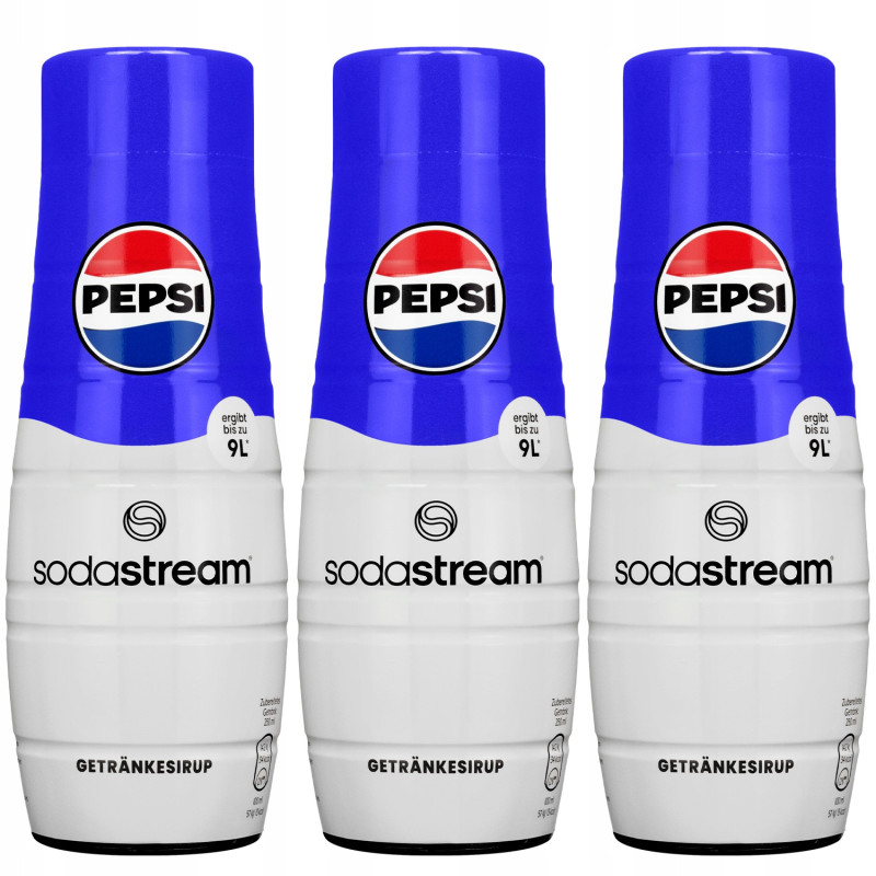 3x Syrop do SodaStream Pepsi