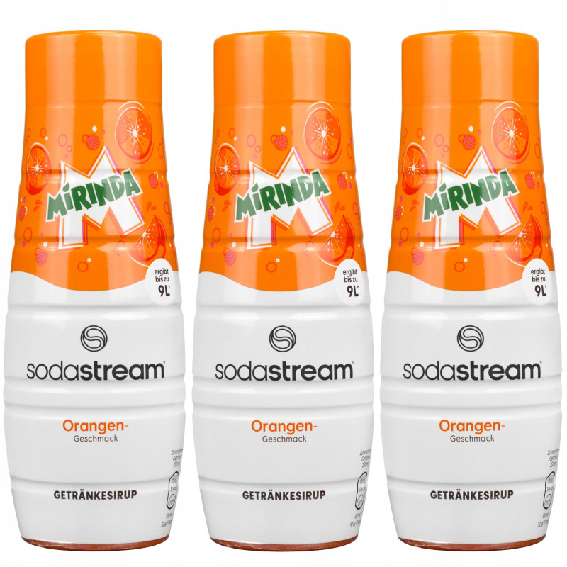 3x Syrop do SodaStream Mirinda