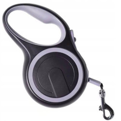 Zgrzebło dla psa + smycz automatyczna