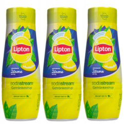 3x Syrop do SodaStream Lipton Ice Tea Cytryna 440 ml