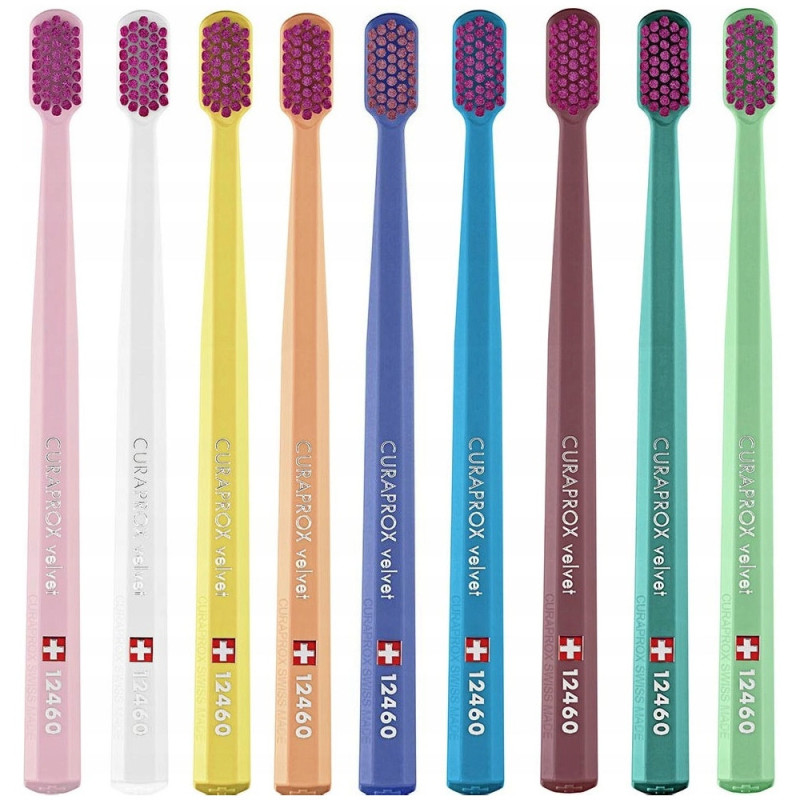 Szczoteczka Curaprox CS 12460 velvet (multicolor) x2