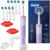 Oral-B Vitality Pro D103 Lilac Violet + 8 zam. precision + 2 wyciskacze