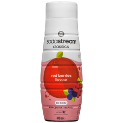 3x Syrop do SodaStream Red Berries Zero 440ml + Elderflower Zero 440ml + Passionfruit Zero 440ml