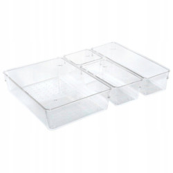 Organizer na kosmetyki do makijażu 4 elementy