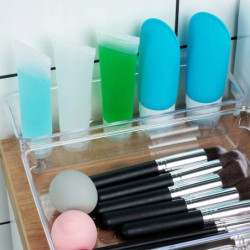 Organizer na kosmetyki do makijażu 4 elementy