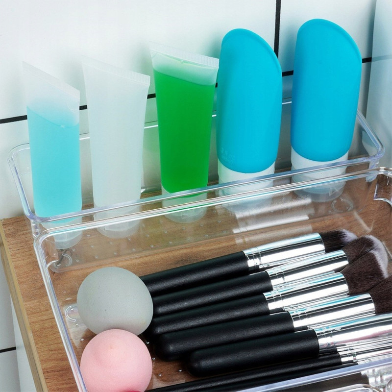 Organizer na kosmetyki do makijażu 4 elementy