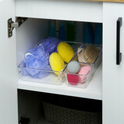 Organizer na kosmetyki do makijażu 4 elementy