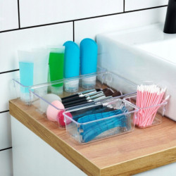 Organizer na kosmetyki do makijażu 4 elementy