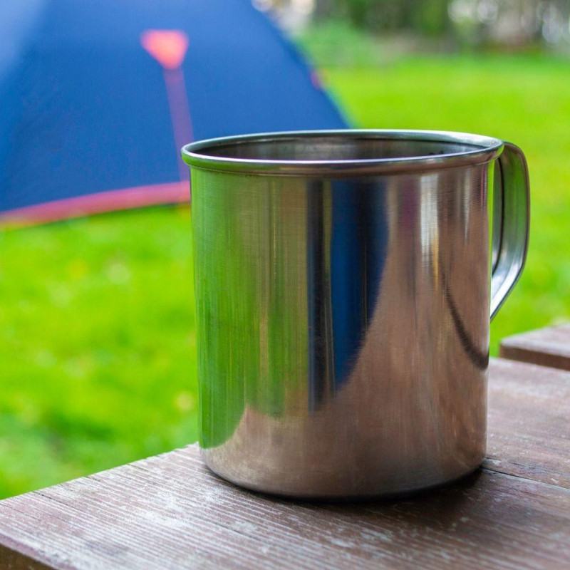 Kubek stal 8cm 300ml