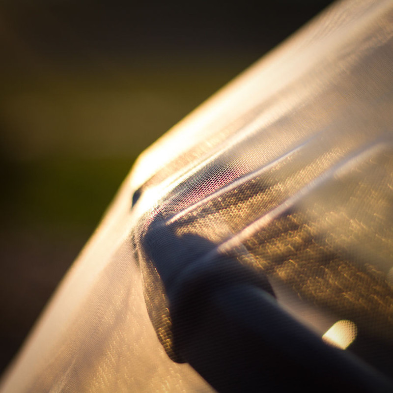 Moskitiera do wózka biała