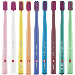 Szczoteczka Curaprox CS 12460 velvet (multicolor) + Pasta do zębów Curaprox Grejpfrut Bergamotka 60ml