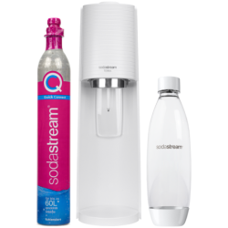 Saturator SodaStream Terra White + jedna butelka + Syrop do SodaStream Pepsi