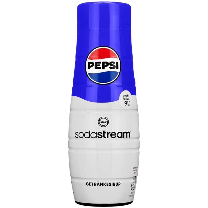 Saturator SodaStream Terra White + jedna butelka + Syrop do SodaStream Pepsi