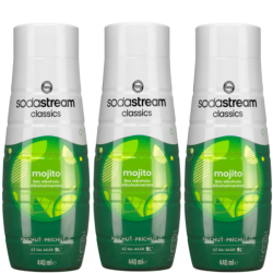 3x Syrop do SodaStream Mojito 440ml