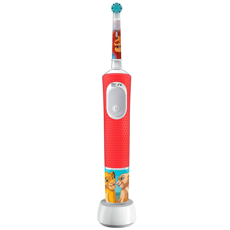 Szczoteczka Oral-B Vitality Pro 103 Król Lew + 4x końcówki zamienne EB-10A Color + etui białe
